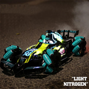 ماشین کنترلی RC مدل F1 طرح دودزا زرد remote control RC car model F1 shot 1:20 -اسباب بازی